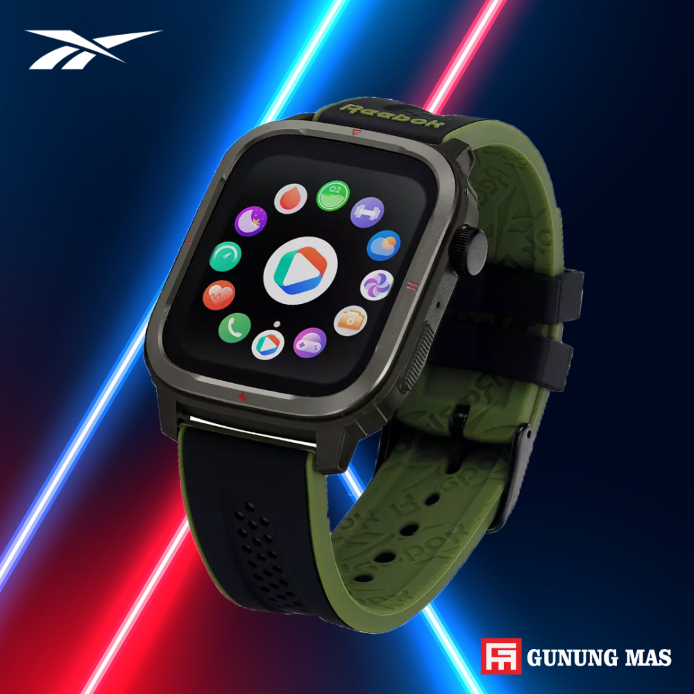 SMARTWATCH JAM TANGAN DARI BRAND REEBOK NEW ARRIVAL 
SMARTWATCH REEBOK PROPEL 